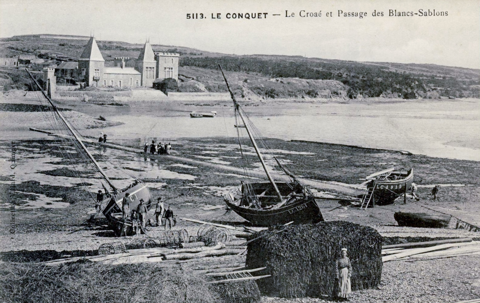 Le port du Conquet, principal embarcadère pour Ouessant et Molène